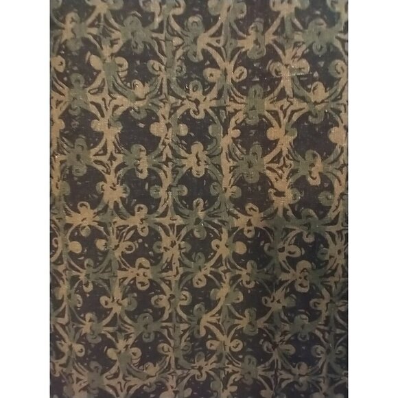 Pacific Scene Men's Vintage Shirt Cotton Baroque Design Button Up   - Large - Picture 4 of 8